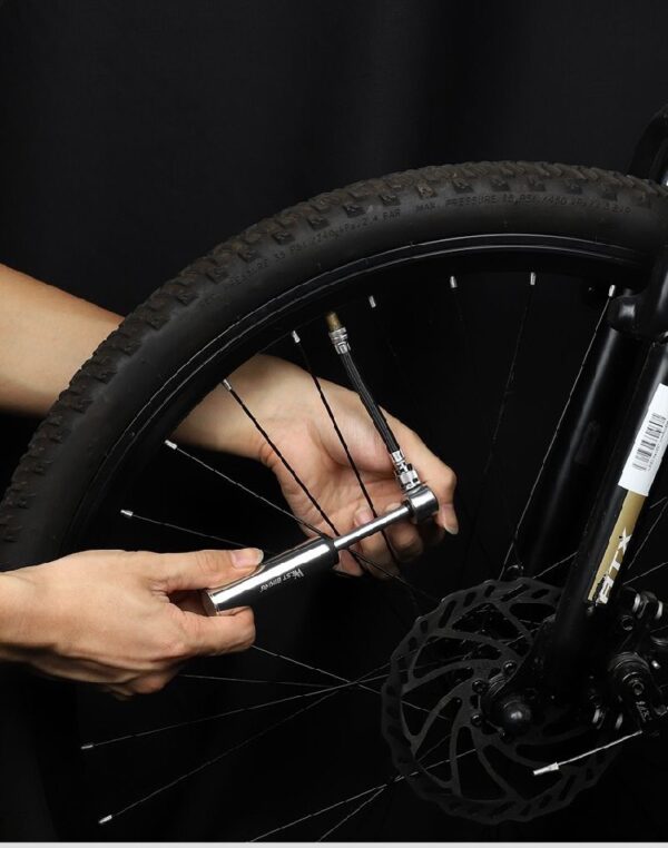 Portable Bicycle Tire Air Inflator Bike Accessories - Image 7