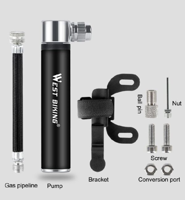 Portable Bicycle Tire Air Inflator Bike Accessories - Image 4