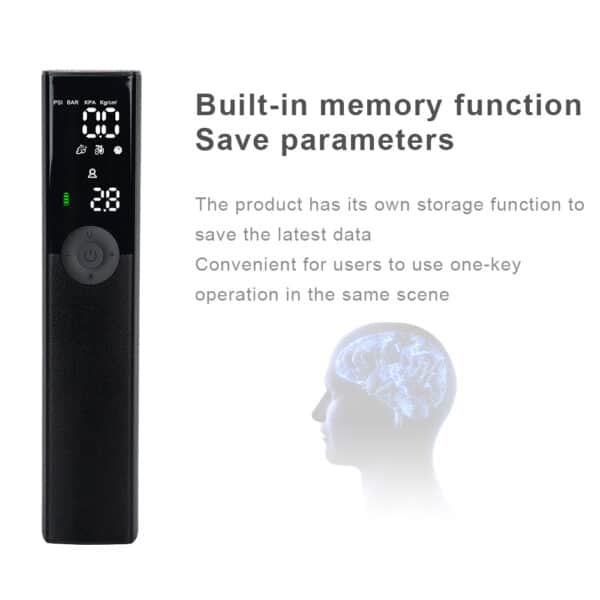 Smart Mini Pump – Portable Inflator for Bikes, Cars & More - Image 3