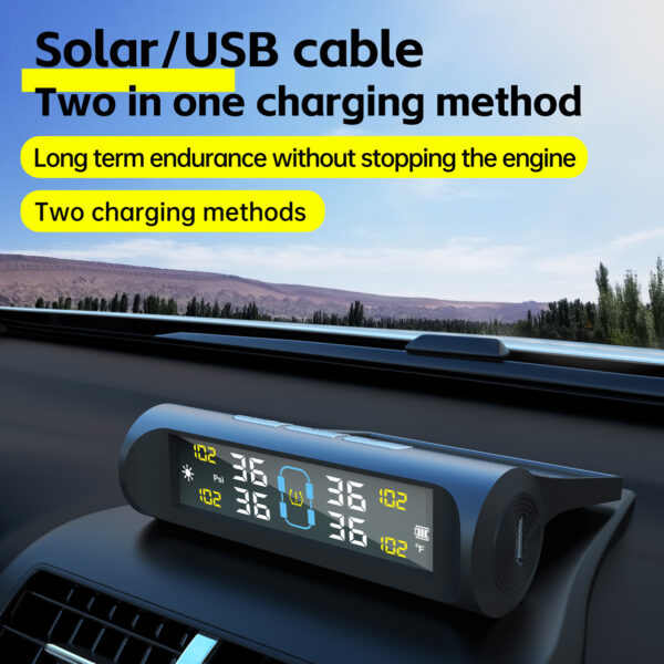 Tire Pressure Monitor Car Tire Pressure Monitoring System - Image 3